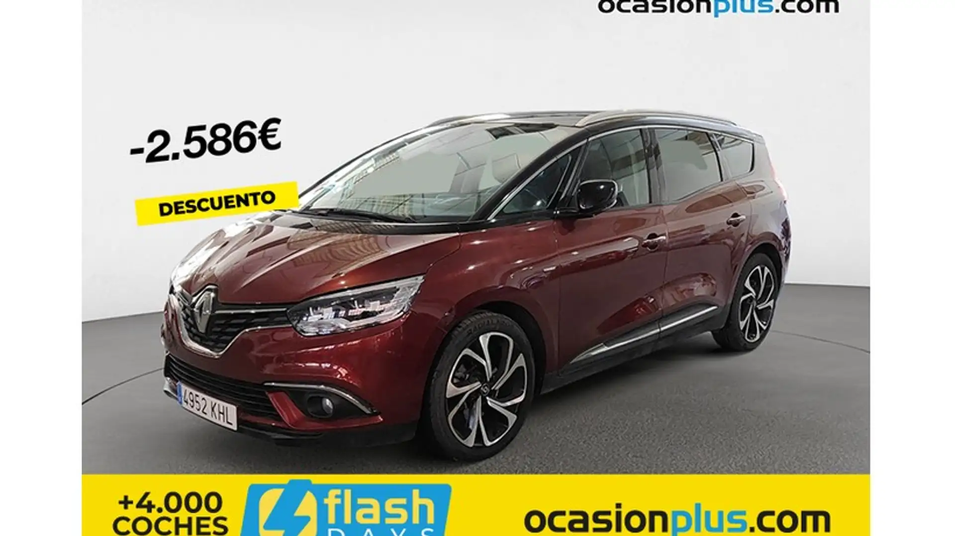 Renault Grand Scenic 1.6dCi Zen EDC 118kW Rojo - 1
