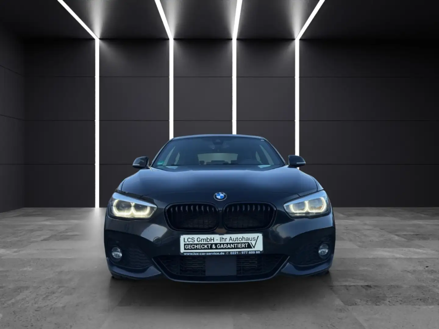 BMW 120 d Edition M Sportpaket Shadow  Navi Leder LED ACC Negro - 2