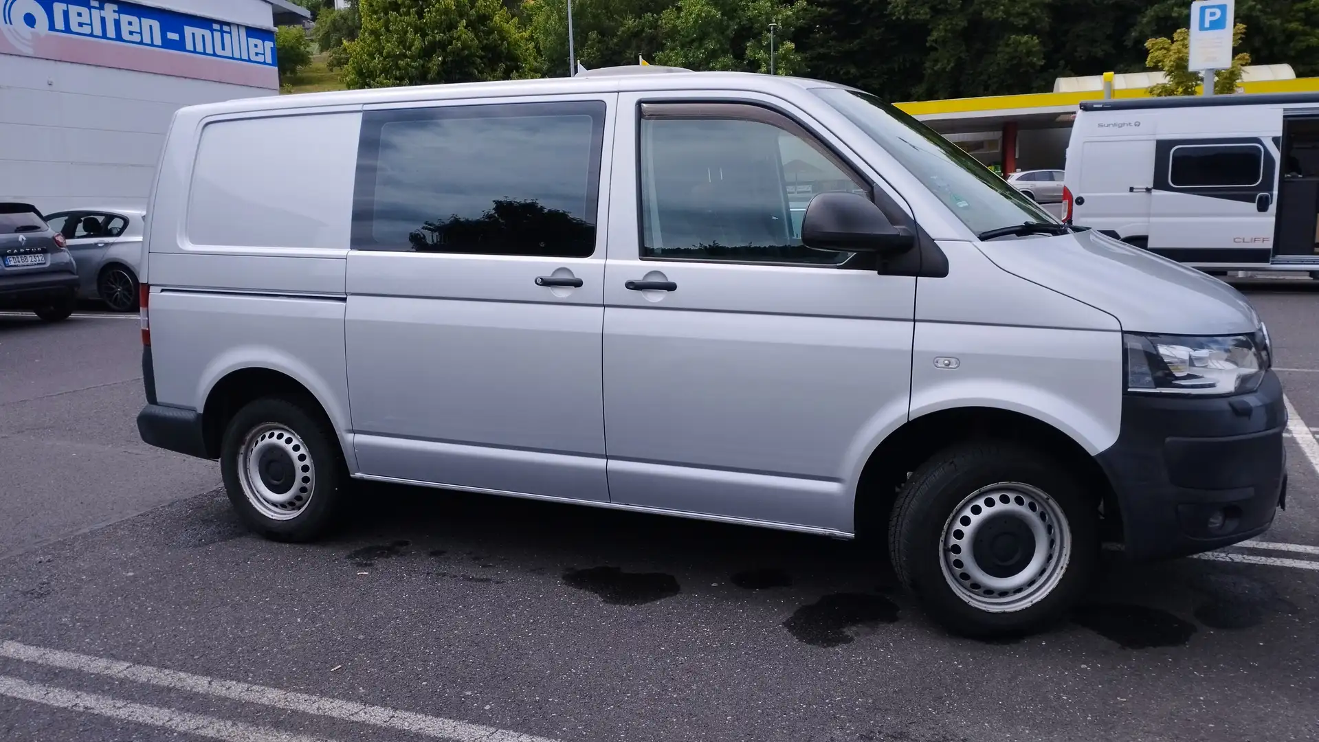 Volkswagen T5 Transporter Silber - 1