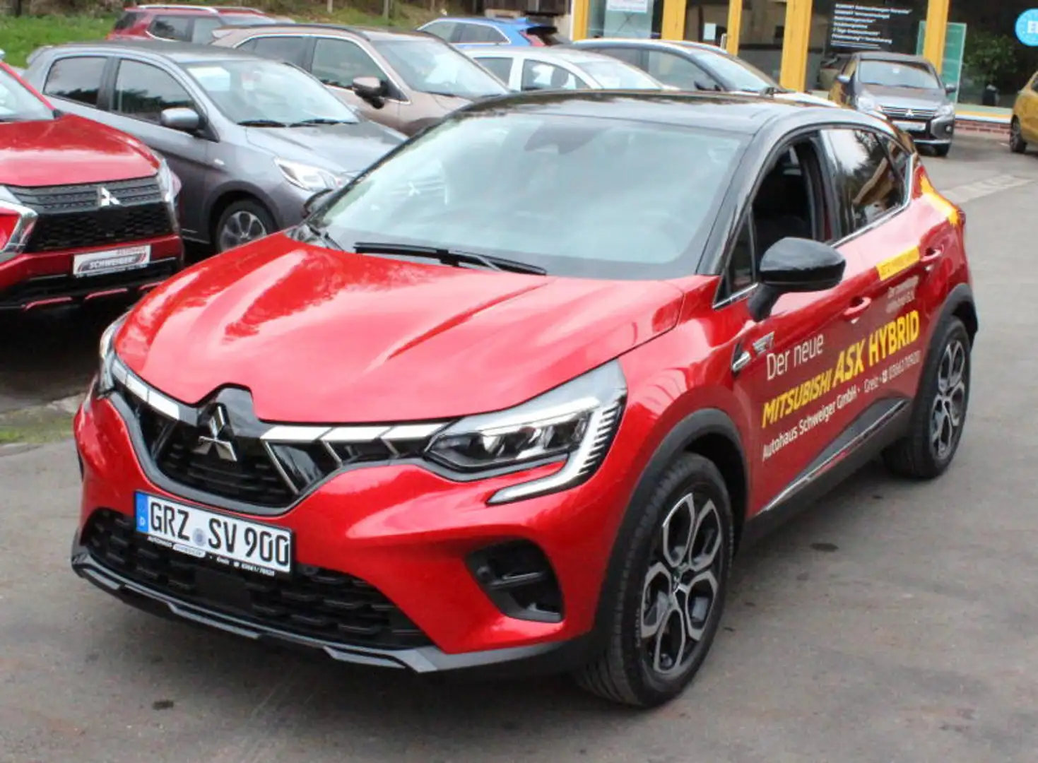 Mitsubishi ASX TOP 1.6 Hybrid, LKRD-HZG, 3D-NAVI, 8 J. GARANTIE, crvena - 1