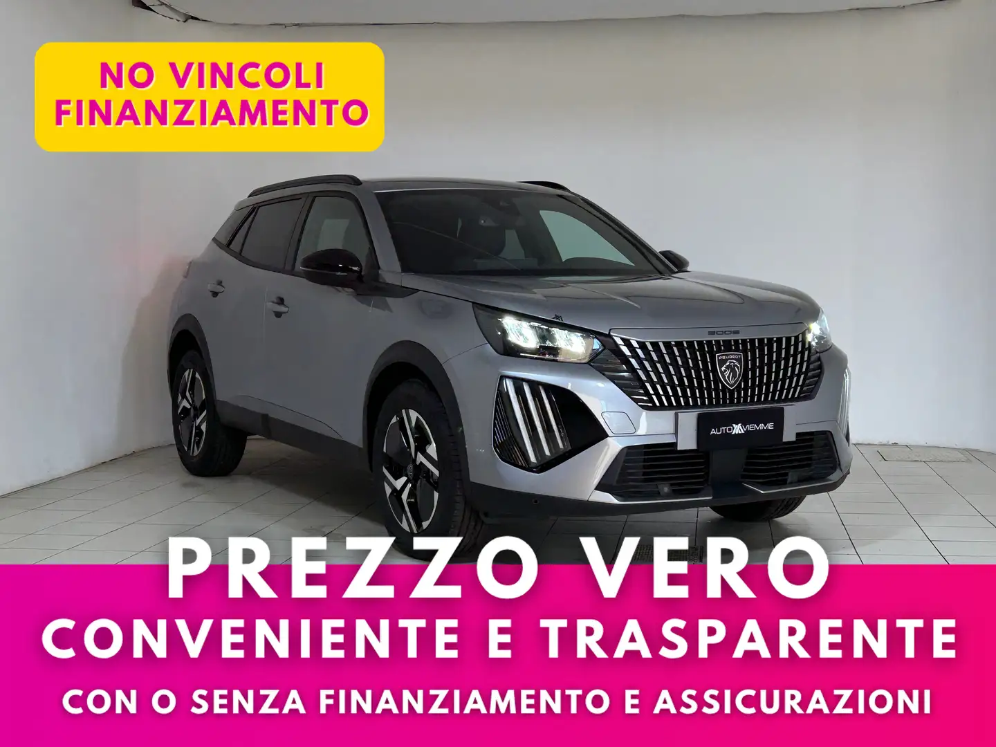 Peugeot 2008 Allure 100 cv 1.2 Grigio - 1