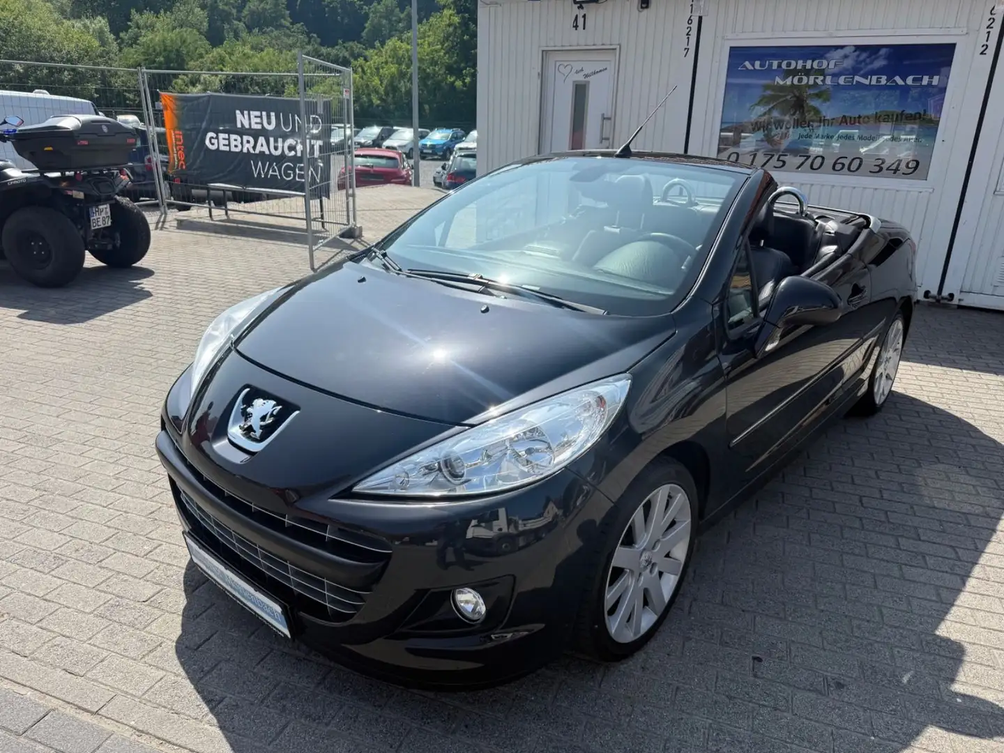Peugeot 207 CC Cabrio-Coupe Platinum crna - 1