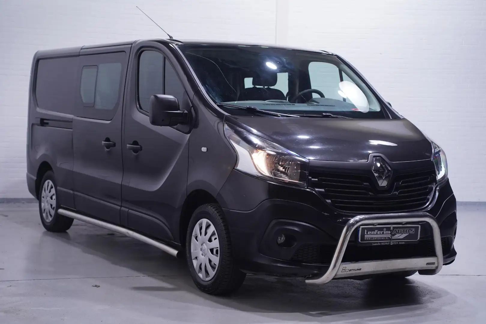 Renault Trafic 1.6 dCi 120 pk L2 Dubbel Cabine 2x Schuifdeur Airc Noir - 2