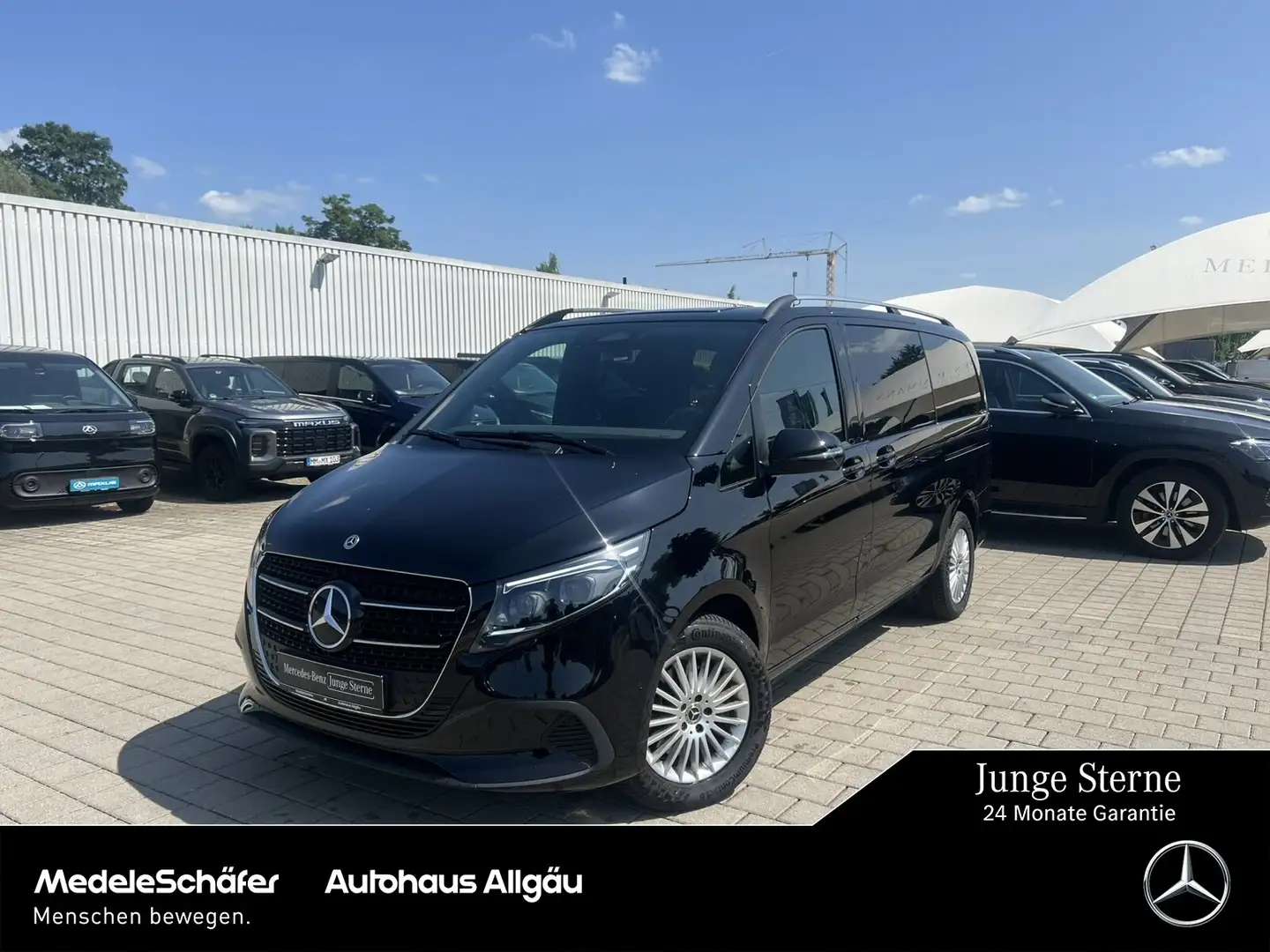 Mercedes-Benz V 300 V 300 d 4MATIC STYLE LIEGE EL TÜREN NEUES MODELL Schwarz - 1