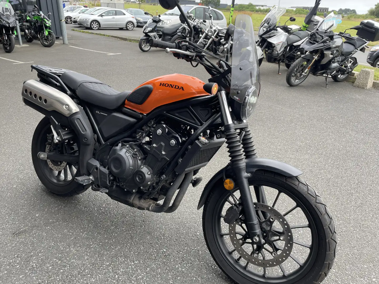 Honda CL 500 Orange - 2