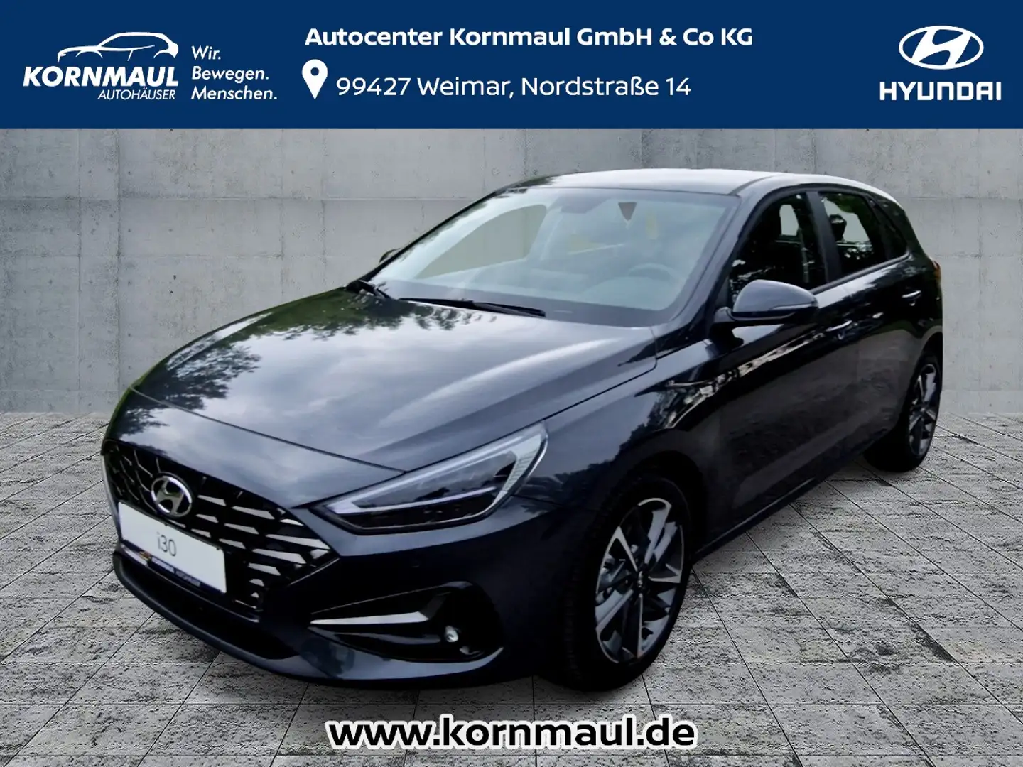 Hyundai i30 1.0 Trend (120 PS) DCT Automatik Gris - 1