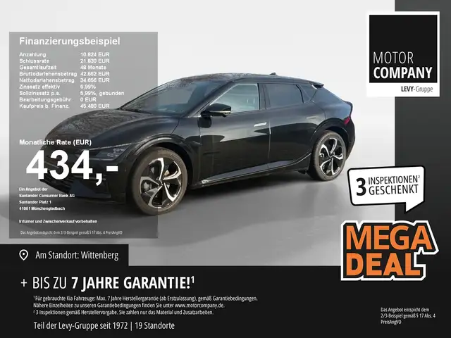 Kia EV6 Elektro 77kWh GT Line AssistPlus*Standhz.*