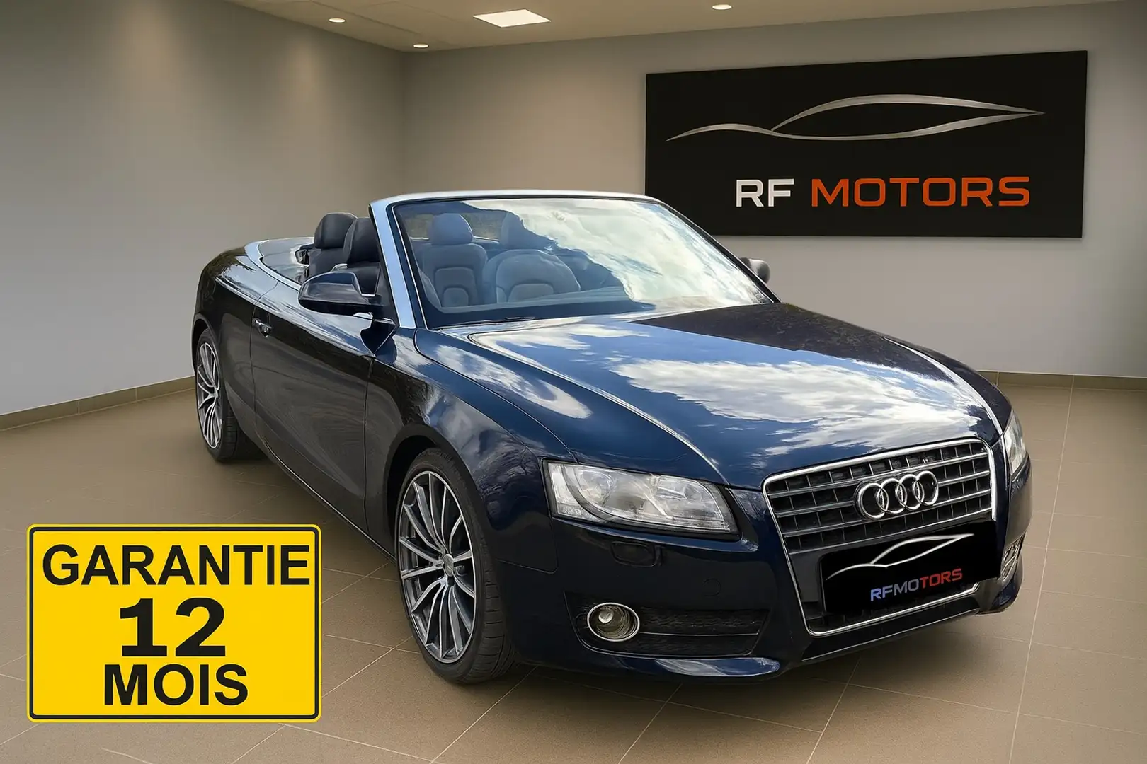 Audi A5 💣💣💣A5 Cabriolet 2.0 TDi GARANTIE 💣💣 Bleu - 1