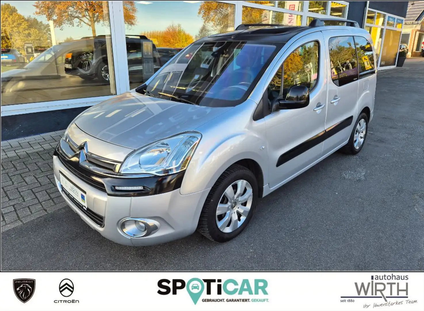 Citroen Berlingo Multispace HDi 115 Exclusive AHK Grau - 1