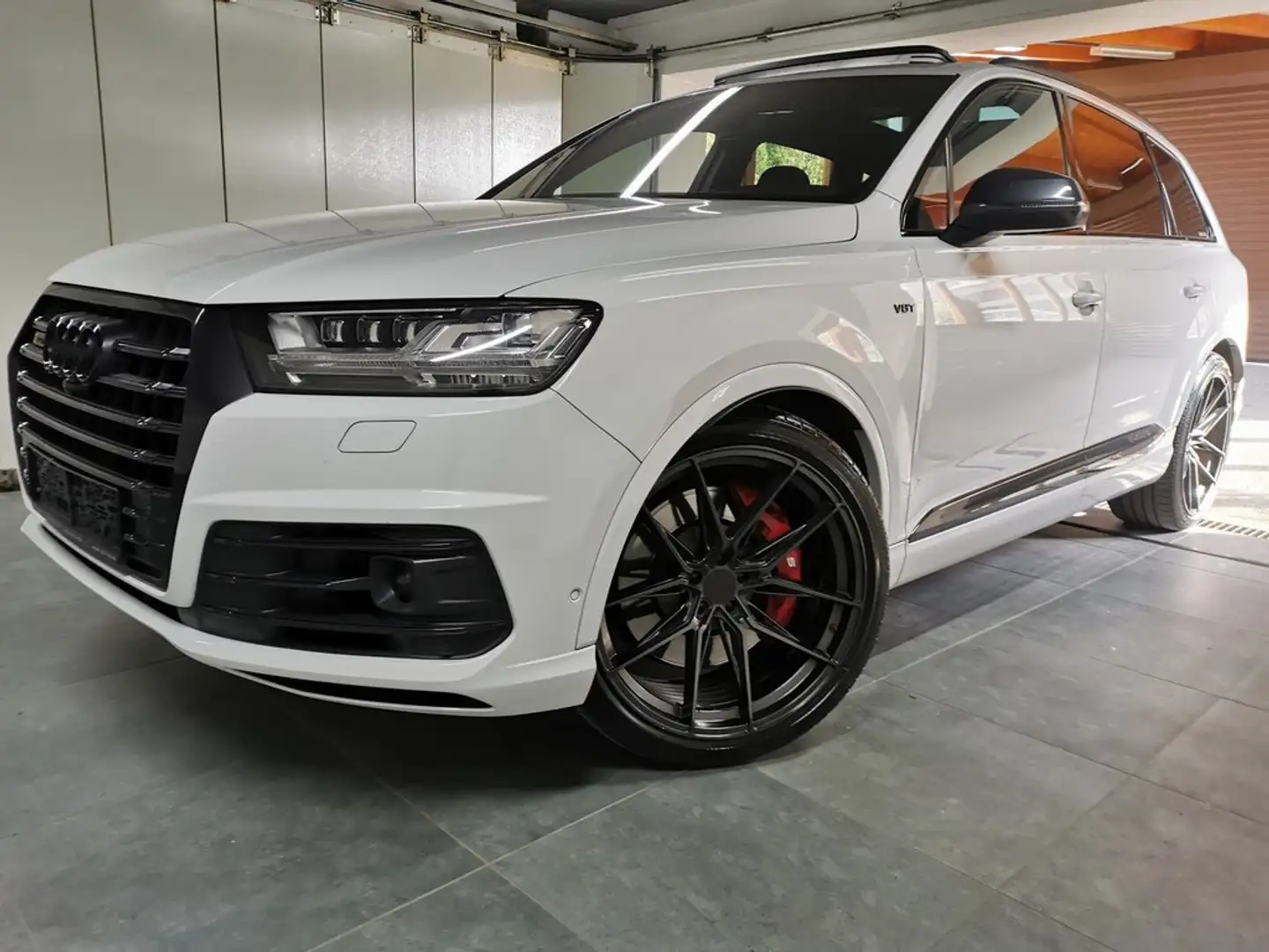 Audi SQ7 -Sport Edition Plus,Nachtsicht,Sthzg,Matrix,Alarm Blanc - 1