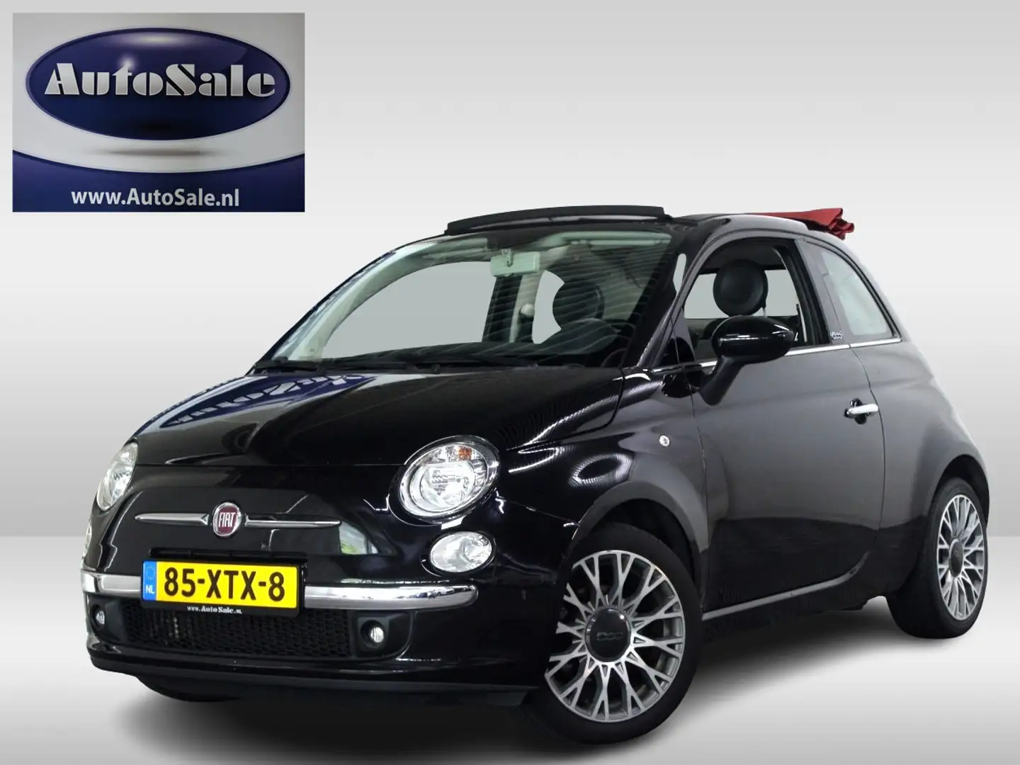 Fiat 500C 0.9 TwinAir Lounge Cabrio NAP INTERSCOPE LEDER BT Nero - 1