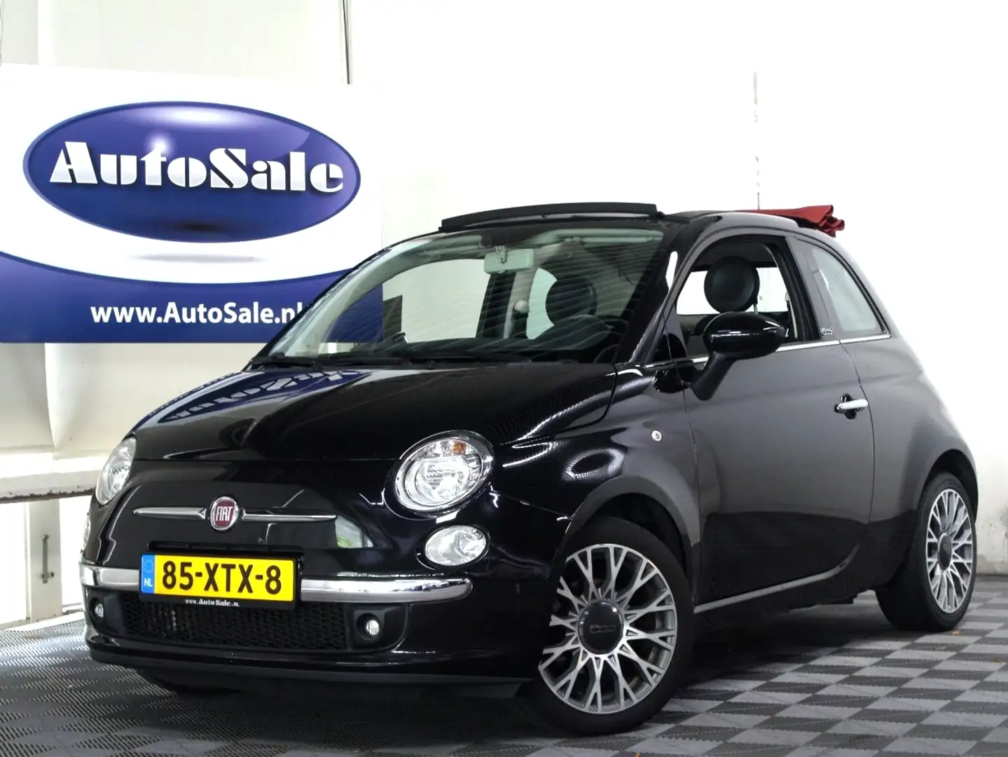 Fiat 500C 0.9 TwinAir Lounge Cabrio NAP INTERSCOPE LEDER BT Siyah - 1