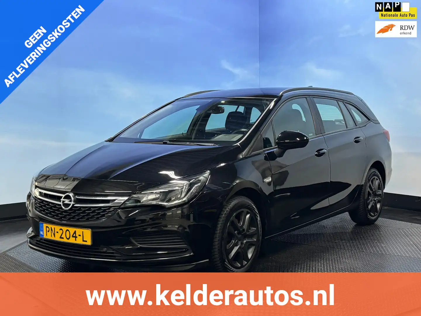 Opel Astra Sports Tourer 1.0 Online Edition Airco | Navi | Ca Zwart - 1