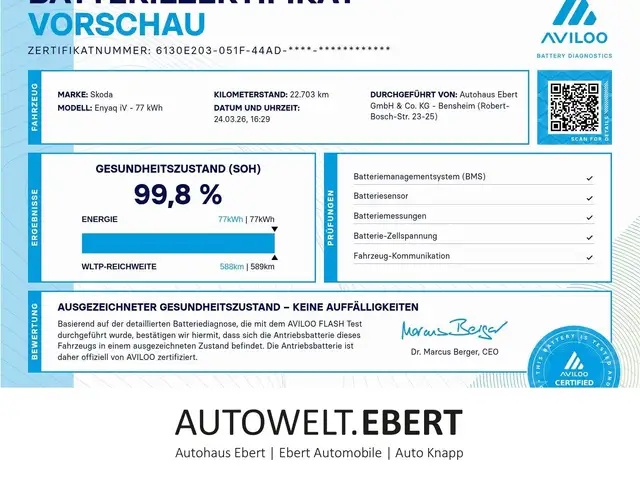 Skoda Enyaq RS Suite/MAXX/AHK/PANO-DACH/HUD/DCC/CANTON