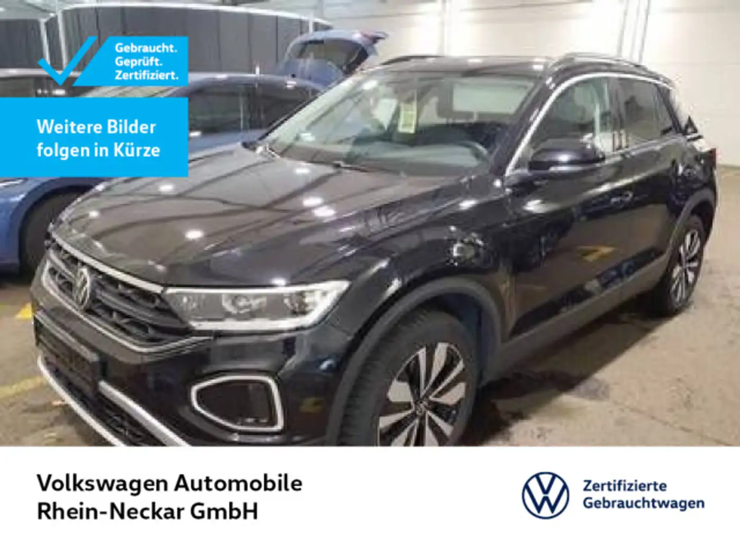 Volkswagen T-Roc 2.0 TDI GOAL DSG Navi AHK Kamera uvm Schwarz - 1