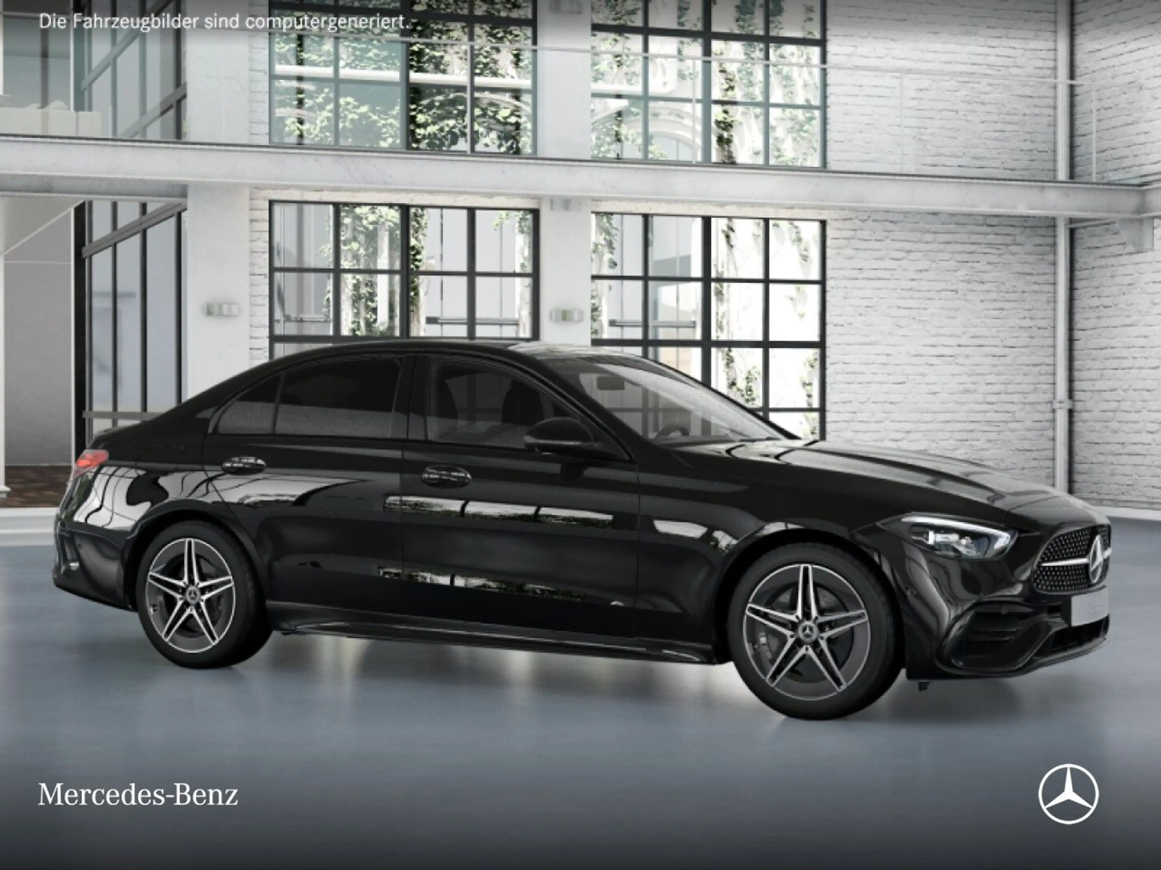 Mercedes-Benz C 180 AMG+NIGHT+PANO+360+LED+TOTW+KEYLESS+9G — photo 15