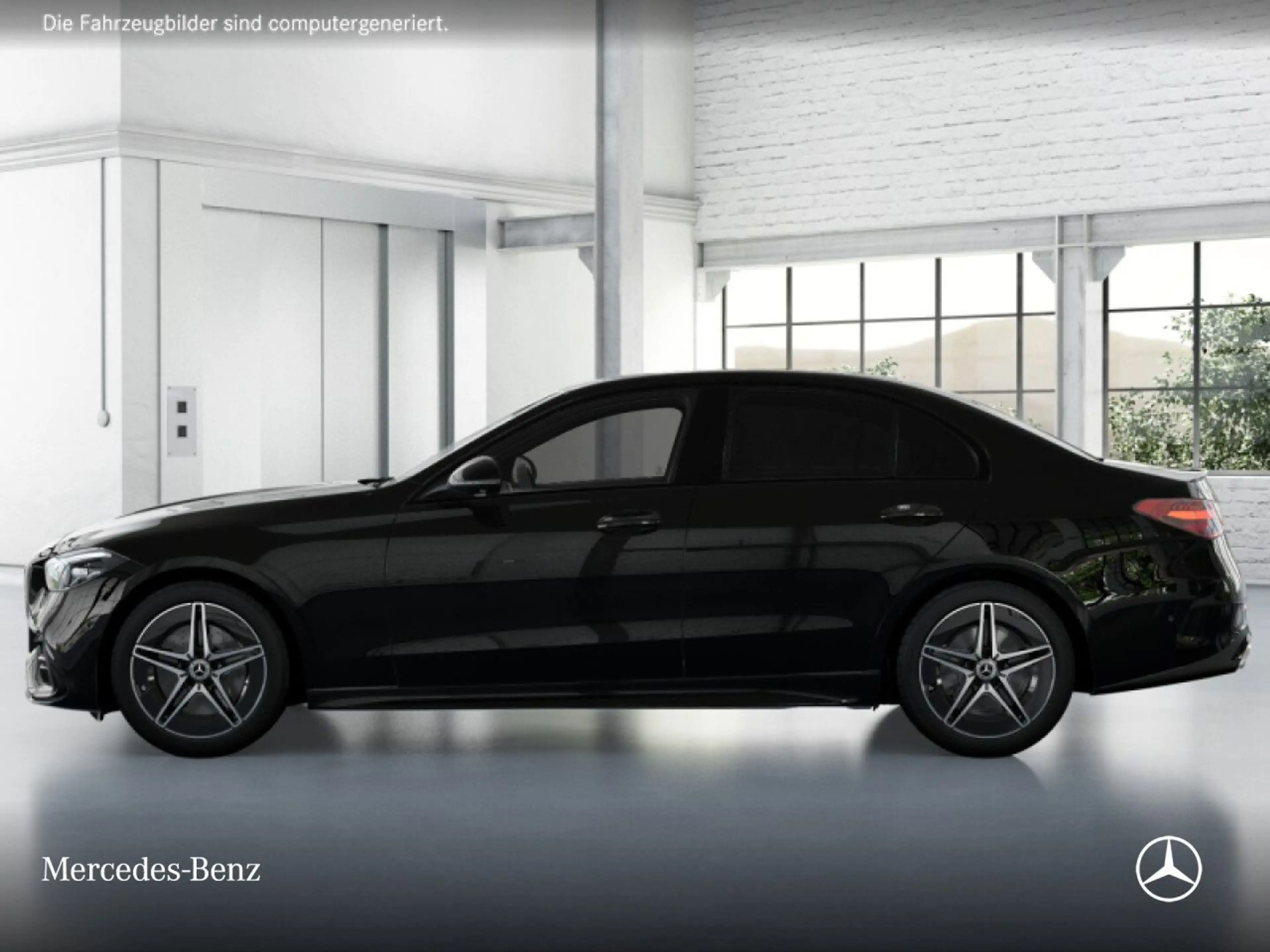 Mercedes-Benz C 180 AMG+NIGHT+PANO+360+LED+TOTW+KEYLESS+9G — photo 5