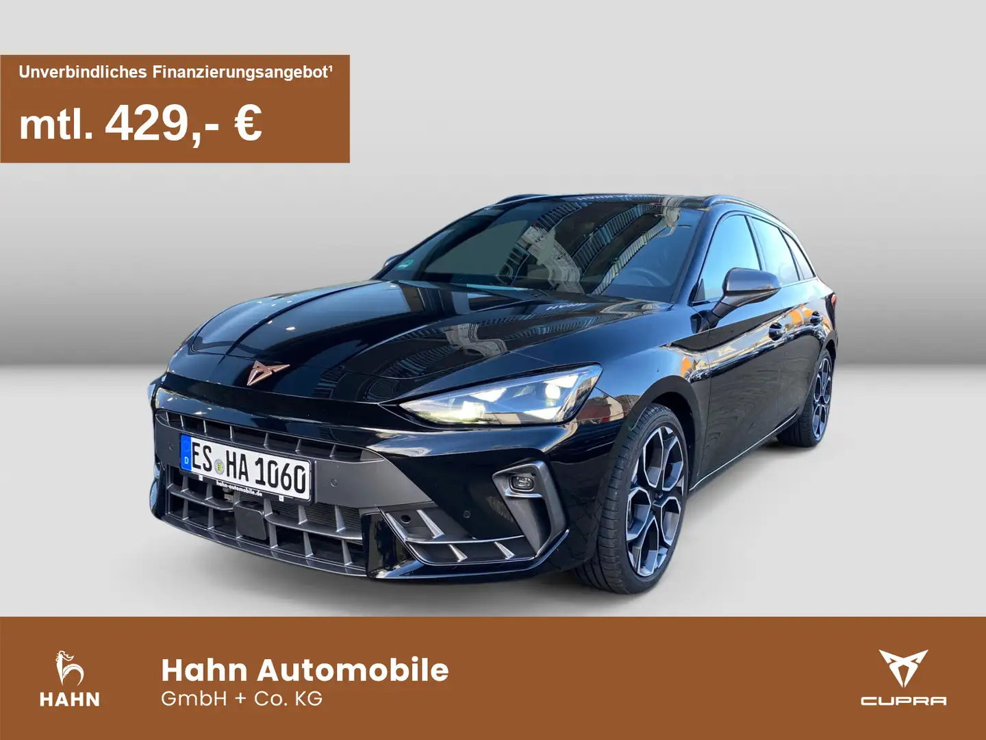 CUPRA Leon Sportstourer 1.5eTSI DSG AHK Skyline PDC Zwart - 1