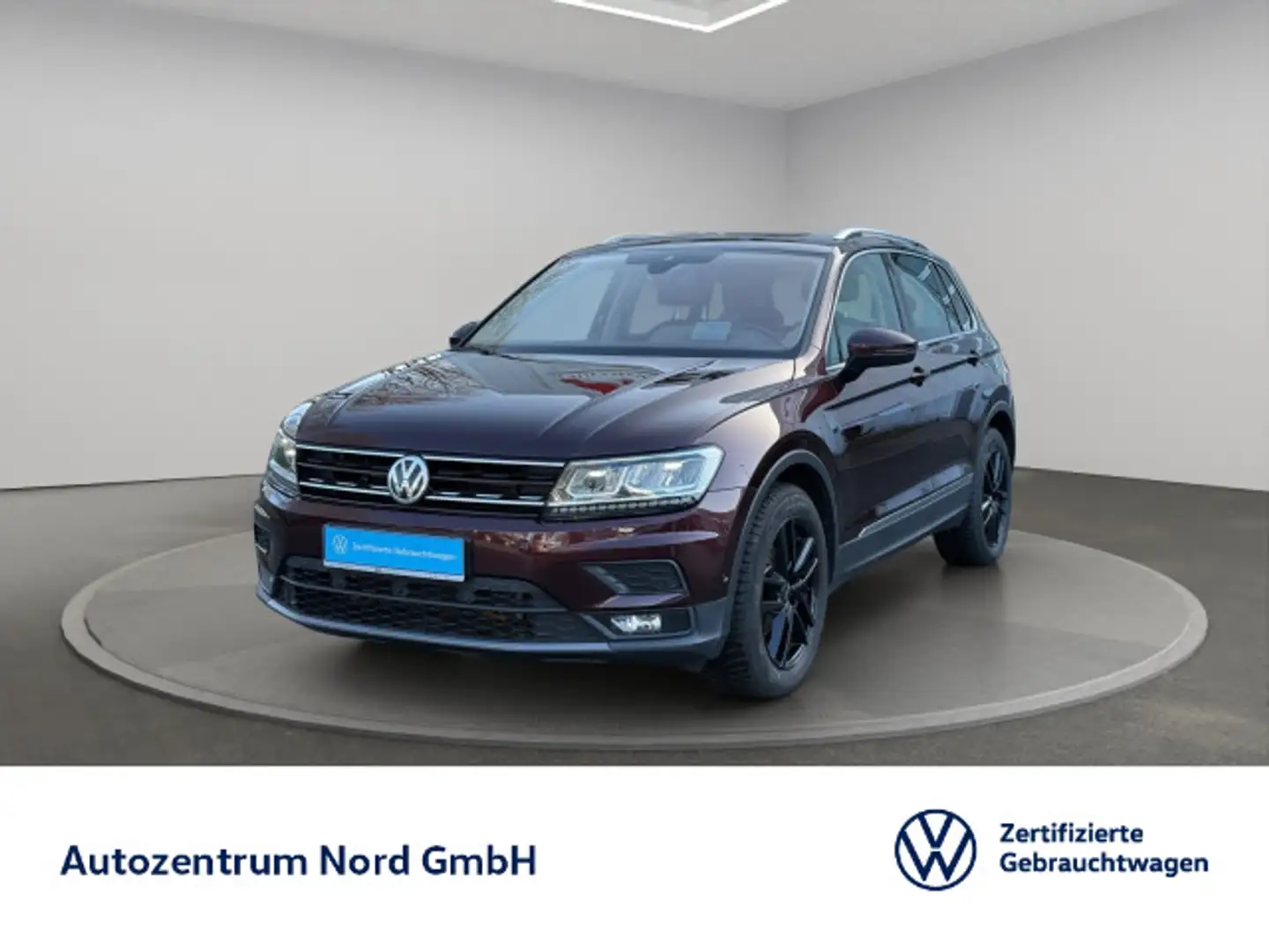 Volkswagen Tiguan 2.0 TDI DSG Comfortline AHK+PANO+LED+ACC Rot - 1