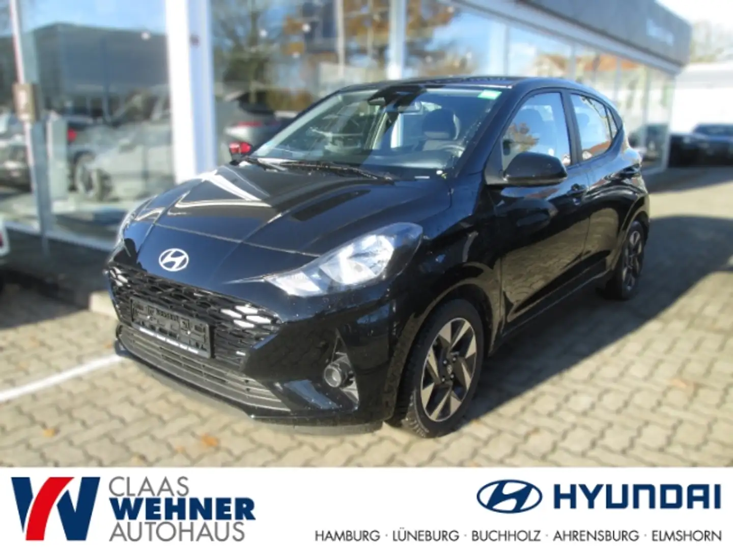 Hyundai i10 Trend 1.0 Navi Kamera Shzg Schwarz - 1
