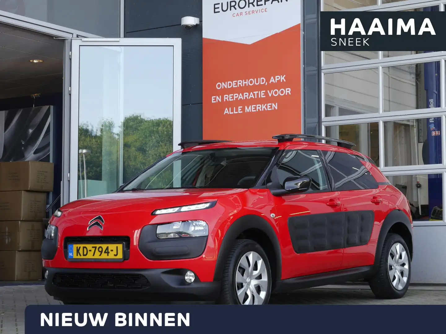 Citroen C4 Cactus 1.2 PureTech Feel | Achteruitrijcamera  | Stoelver Piros - 1