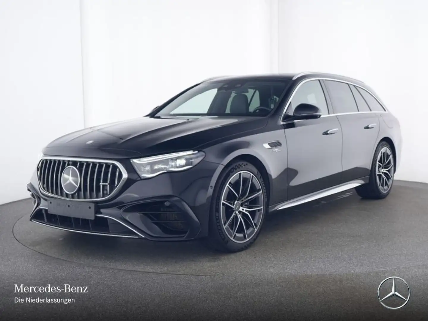 Mercedes-Benz E 53 AMG T 4M Hybrid Fahrass 360° Pano Burmester Siyah - 2