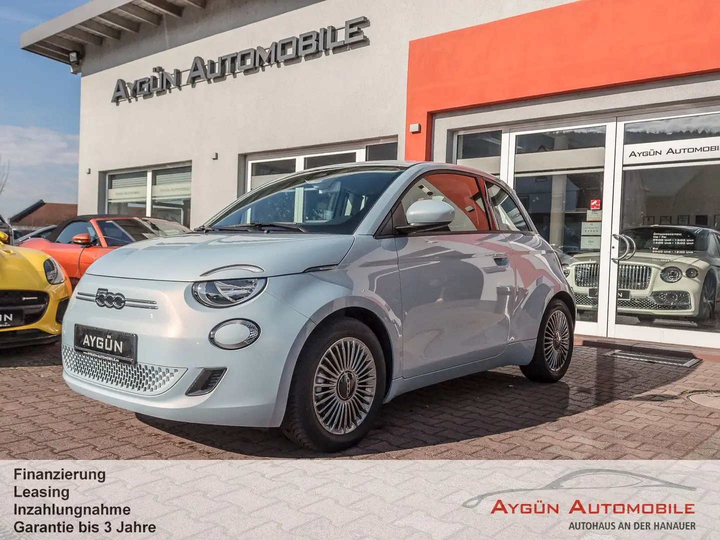 Fiat 500e 42kwh 3+1 Icon*Rückfahrkamera*Keyless* Blau - 1