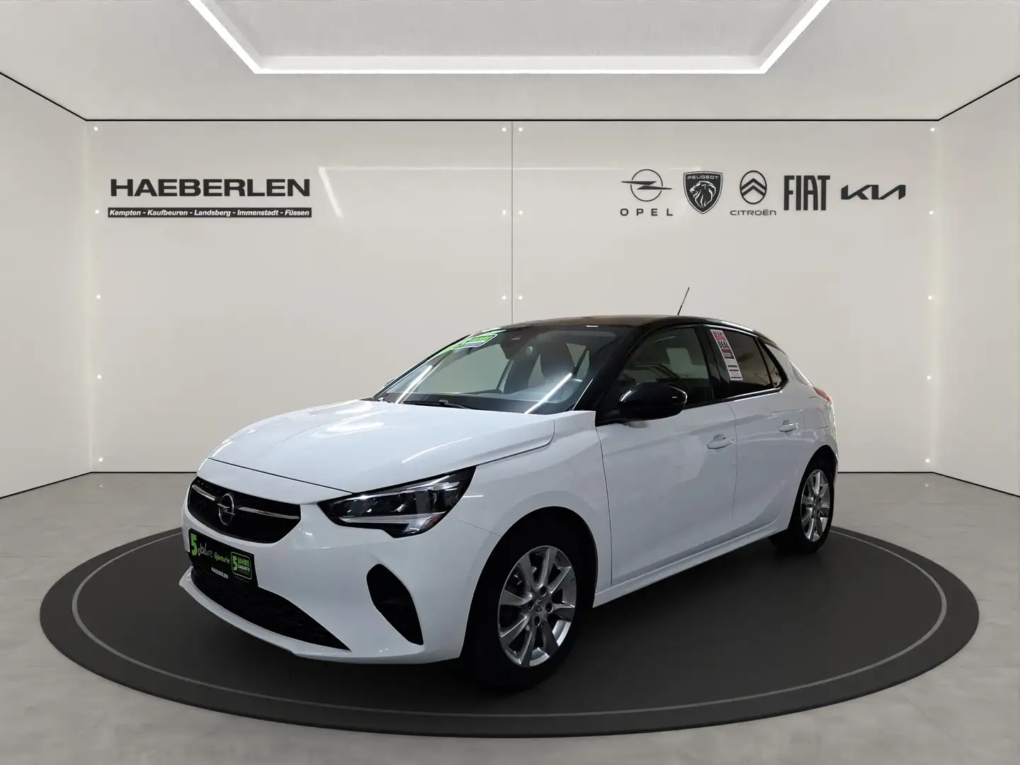 Opel Corsa F 1.2 Edition +LM KAM PDC SpurH Weiß - 2