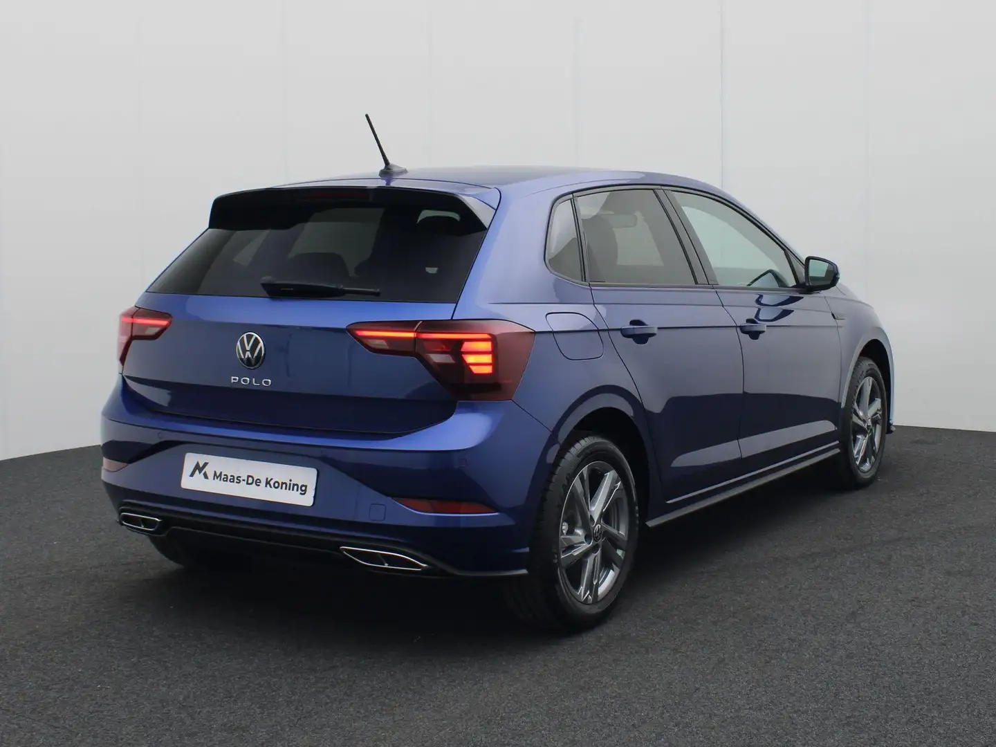 Volkswagen Polo 1.0 TSI/115PK R-Line DSG · App connect · Camera + Bleu - 2