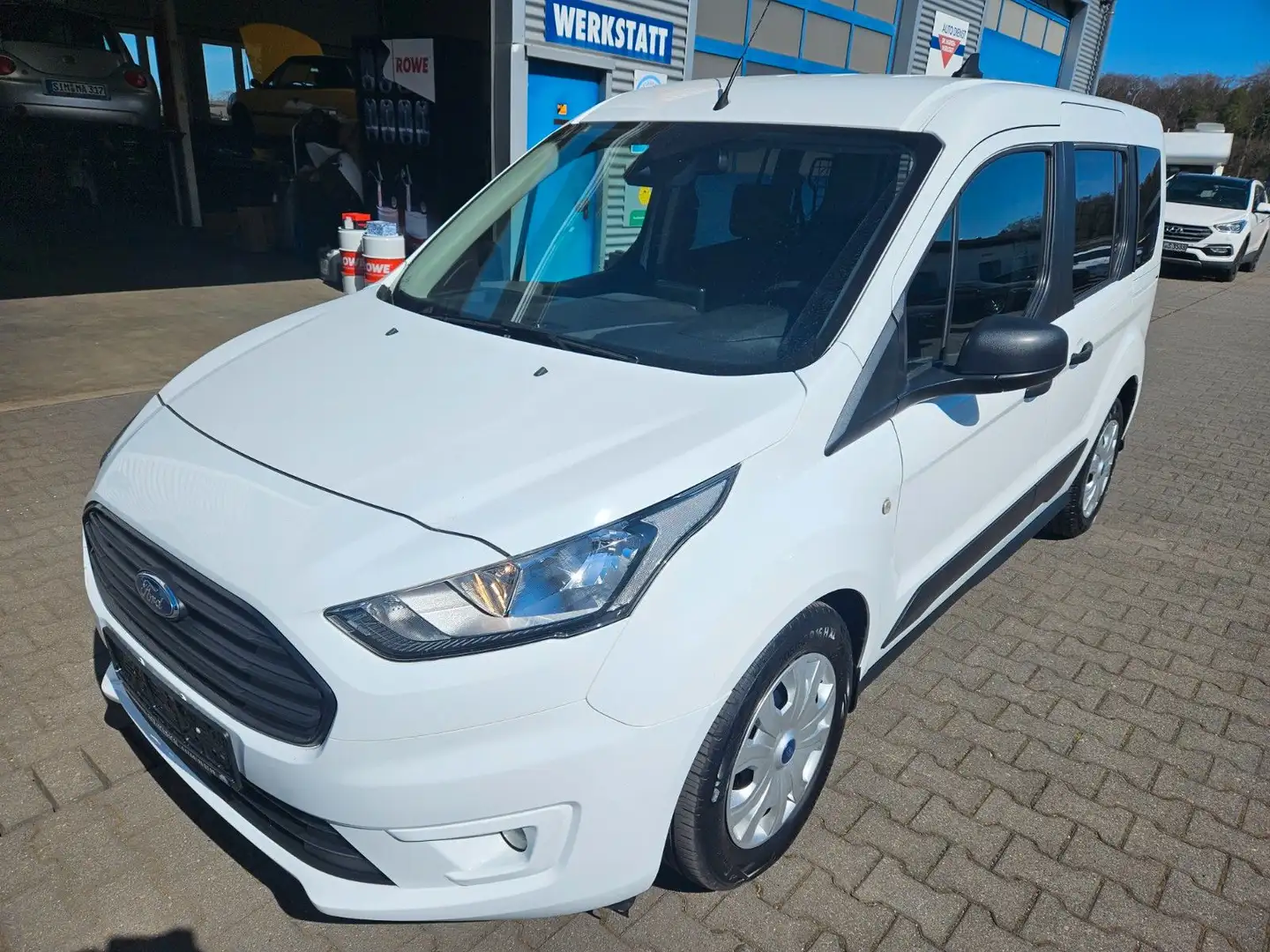 Ford Transit Connect Klima Navi SHZ FHZ DAB FSE Blanc - 1