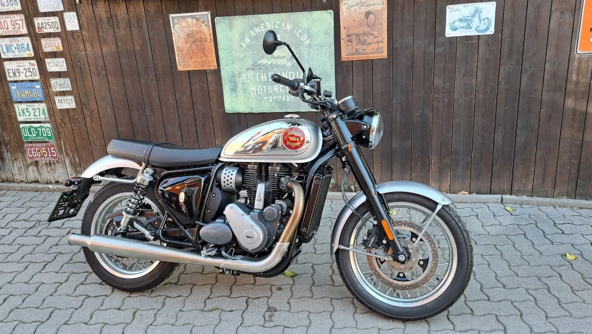 BSA Gold Star Silver Dawn Stříbrná - 1
