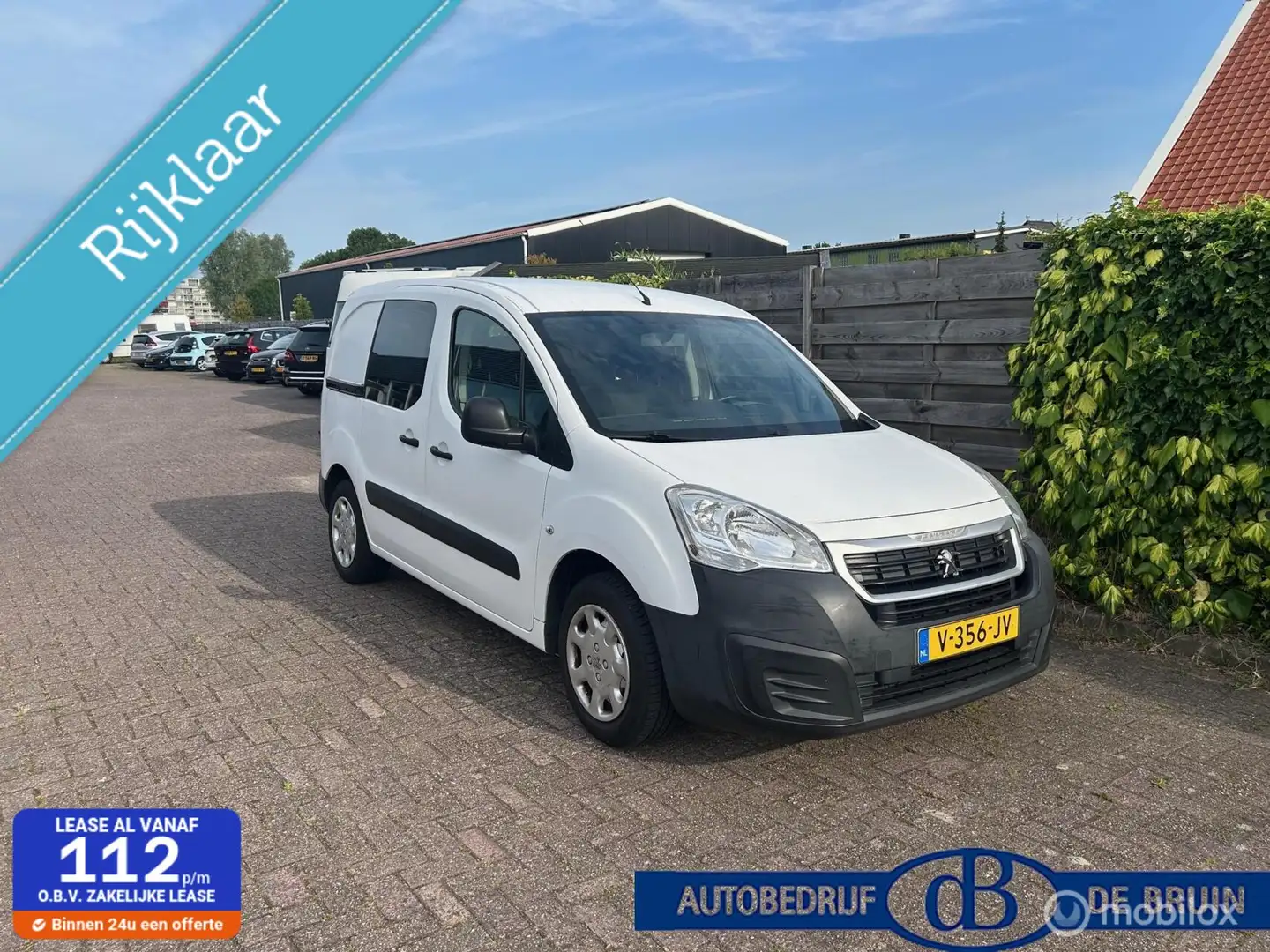Peugeot Partner bestel 120 1.6 BlueHDi 75 L1 Premium Pack Bianco - 1
