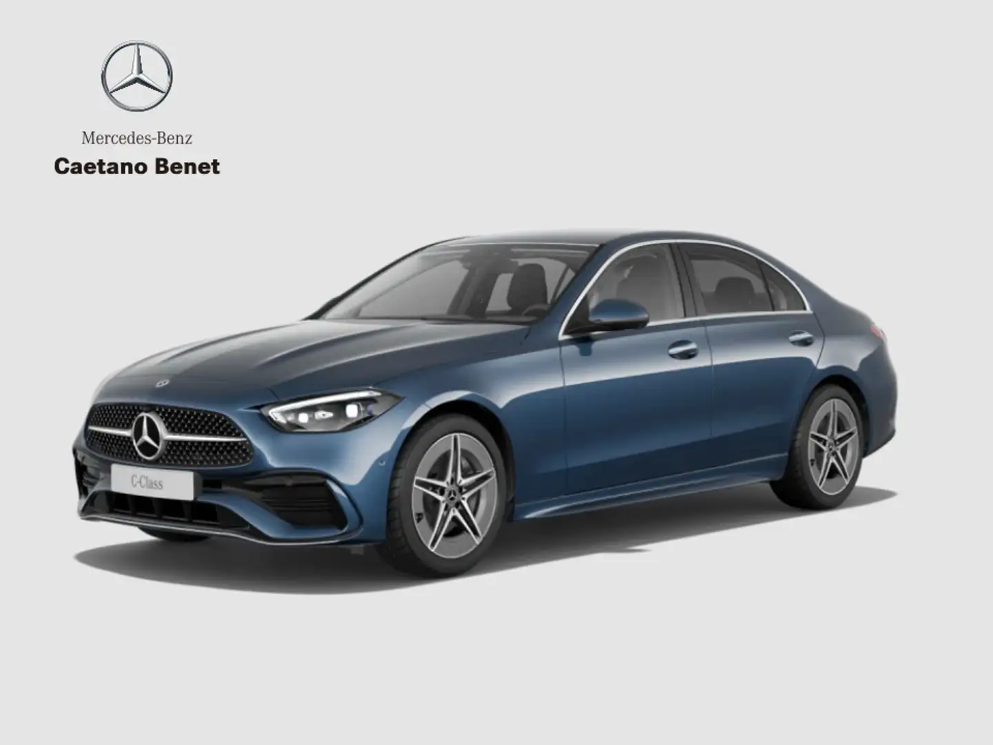 Mercedes-Benz C 200 Berlina Azul - 1