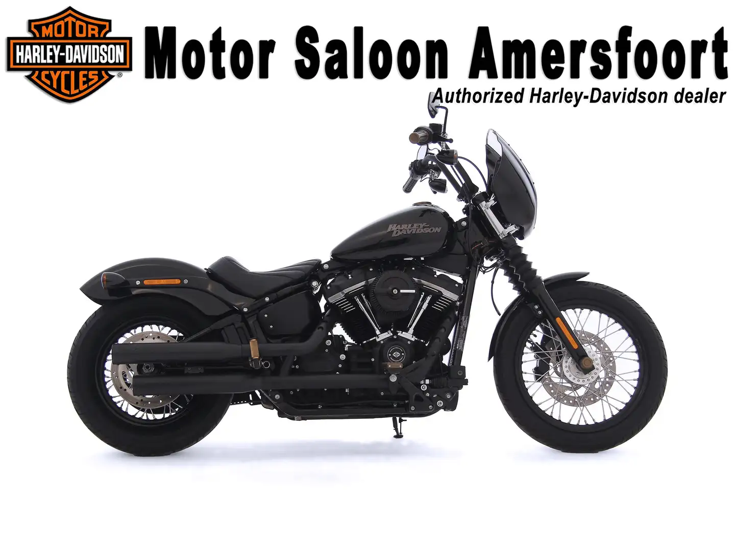 Harley-Davidson Street Bob FXBB SOFTAIL BTW-MOTOR / STREETBOB BTW-MOTOR! Zwart - 1