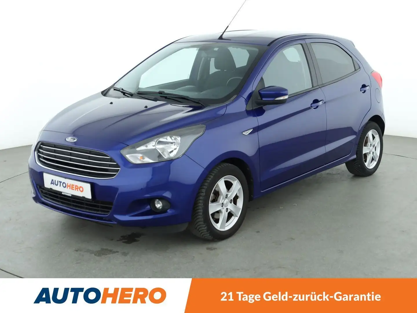 Ford Ka/Ka+ 1.2 Ti-VCT Cool&Sound*LIM*PDC*SHZ*KLIMA* Blau - 1