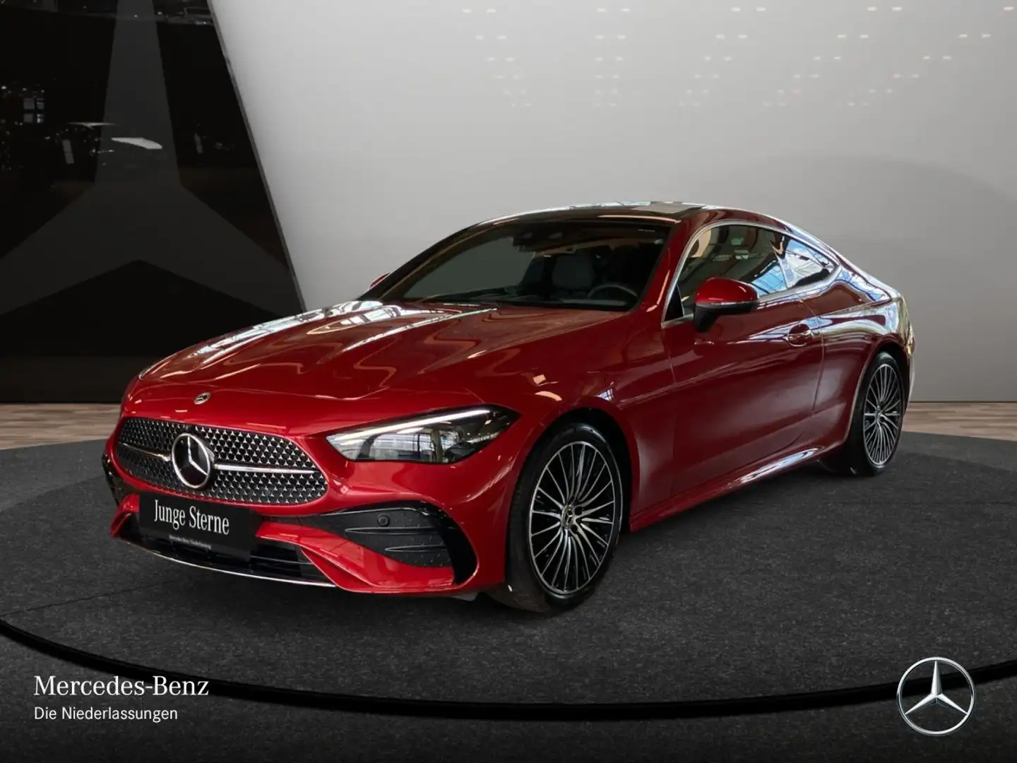 Mercedes-Benz CLE 200 AMG+PANO+360+AHK+BURMESTER+KEYLESS+9G Rot - 2