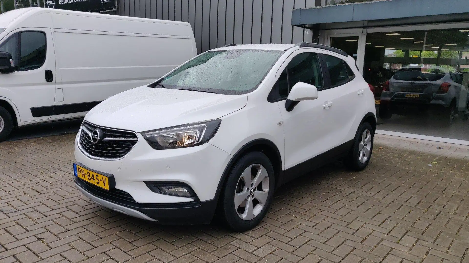 Opel Mokka X 1.4 Turbo Online Edition Wit - 1