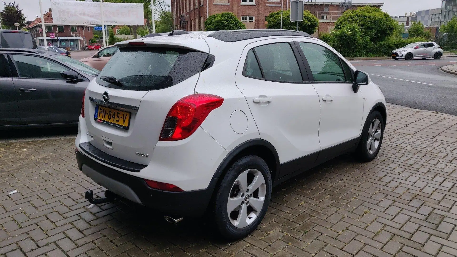 Opel Mokka X 1.4 Turbo Online Edition Wit - 2