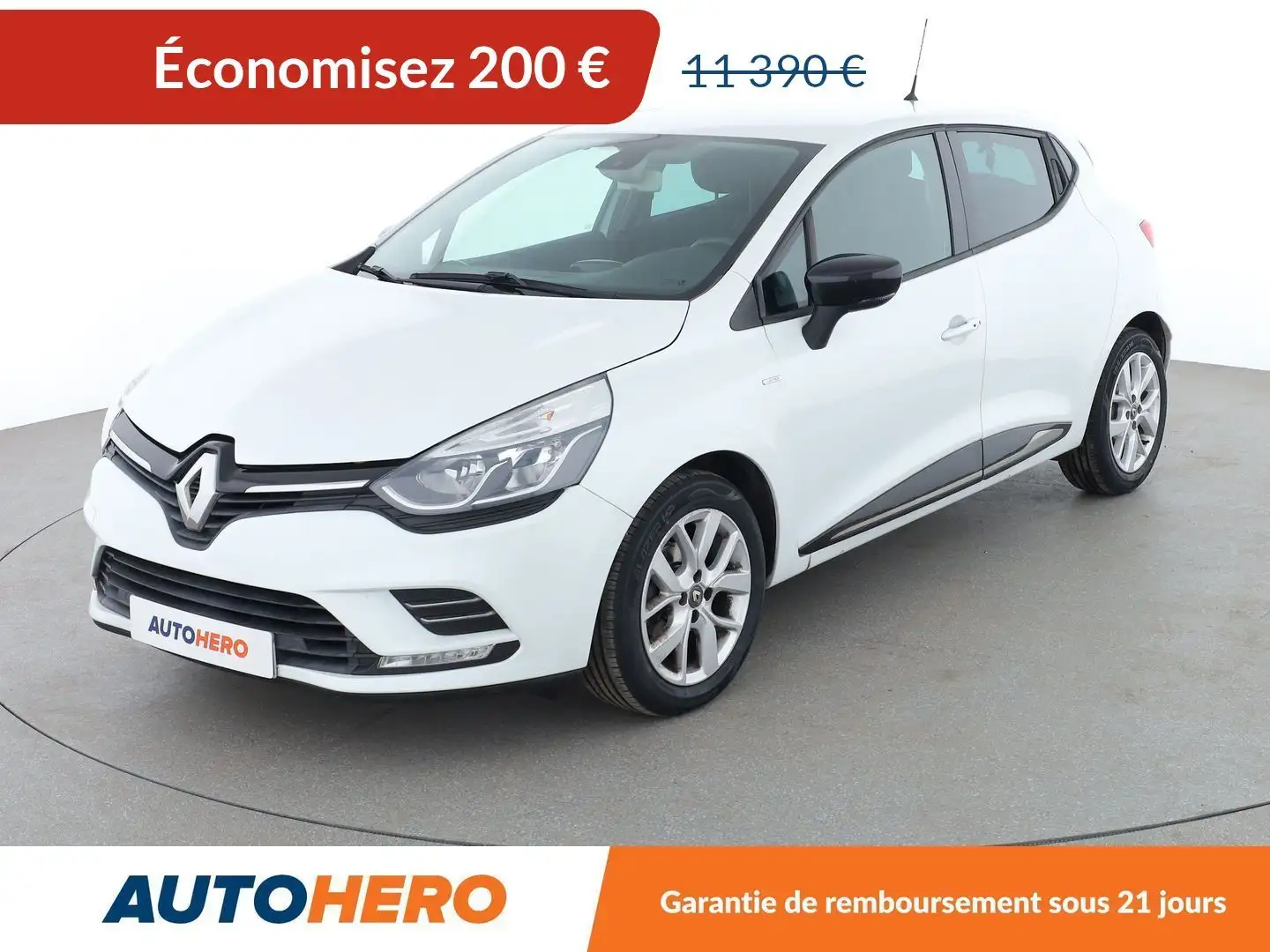 Renault Clio 0.9 TCe Limited Blanc - 1