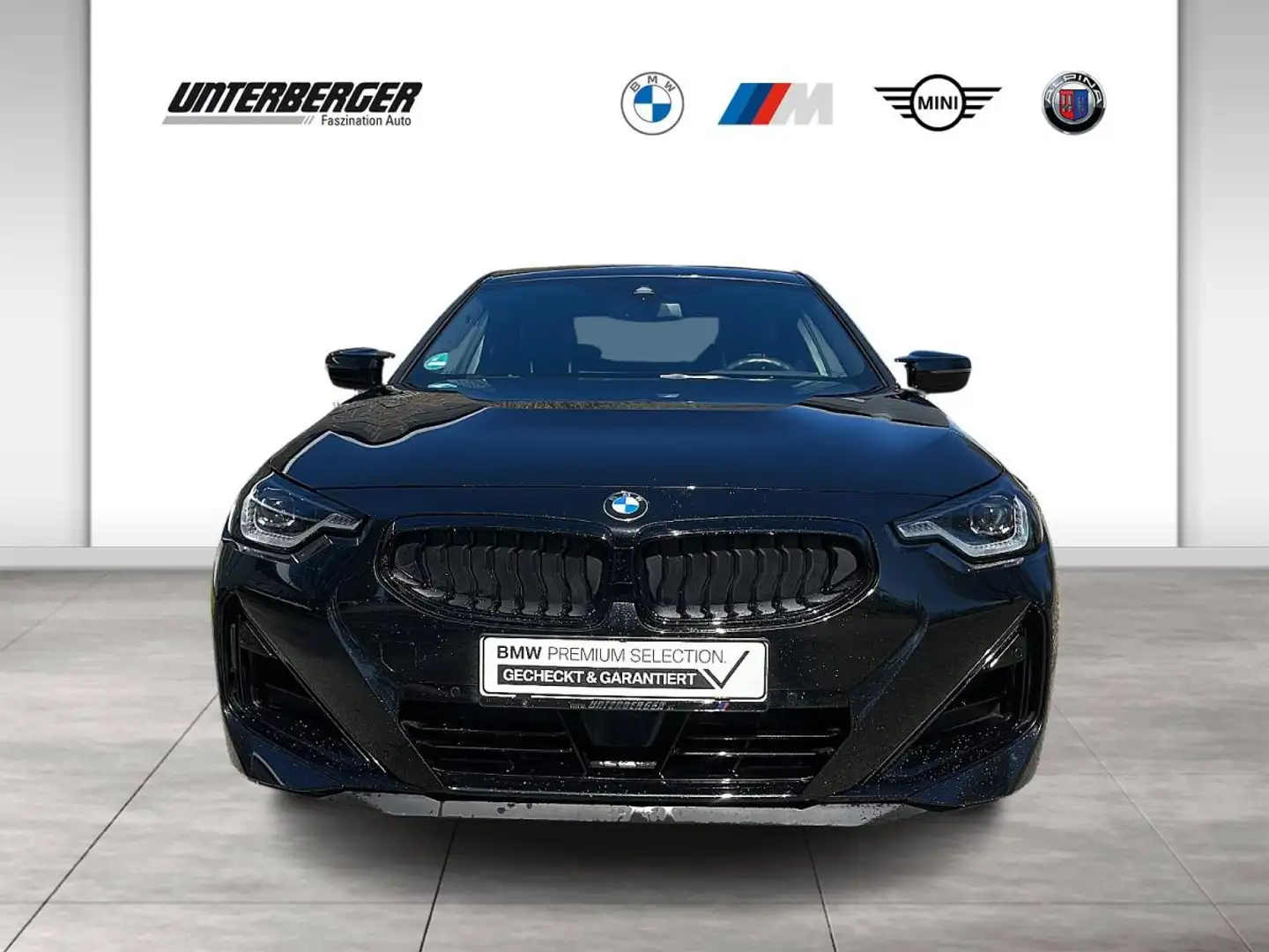 BMW 240 Coupé HK HiFi DAB LED Tempomat Klimaaut. Schwarz - 2
