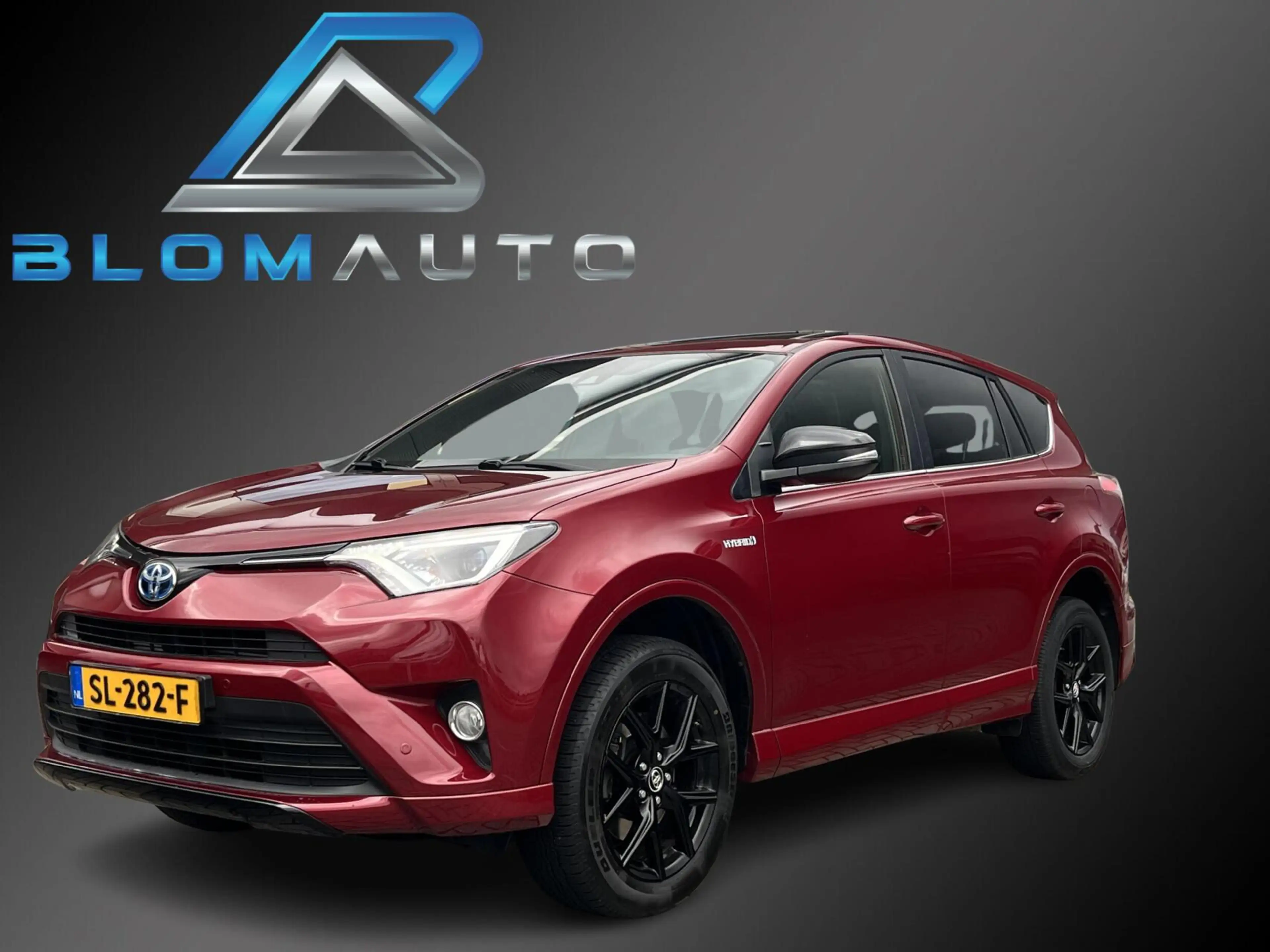 Toyota RAV 4 2.5 Hybrid 197PK Black Ed. SUNROOF+LEDER+NL AUTO