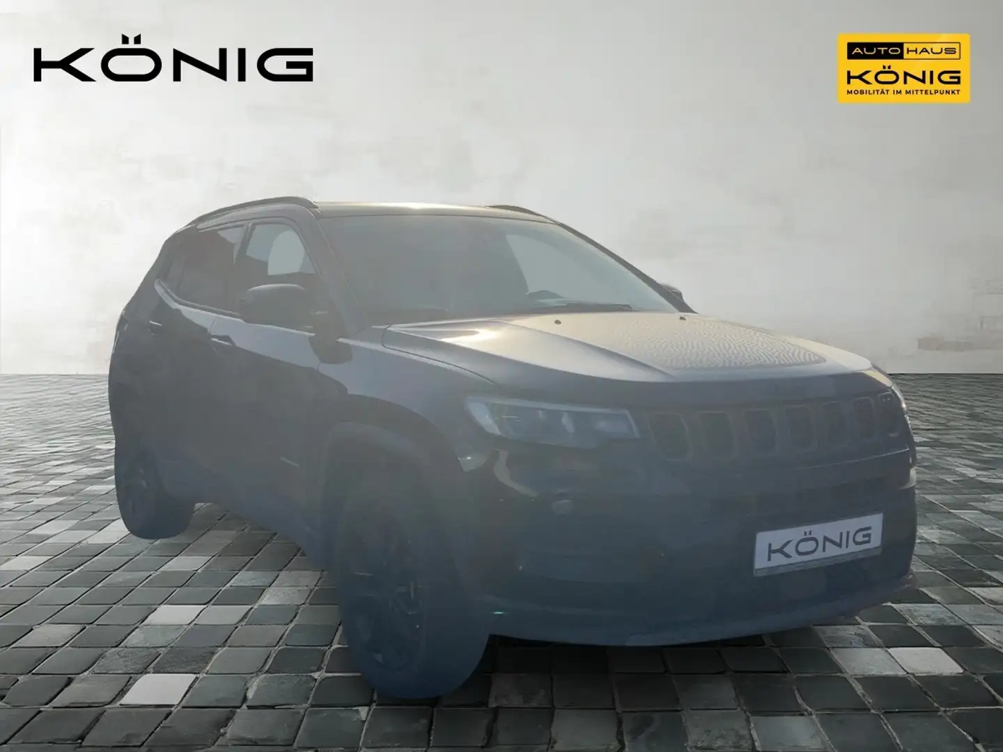 Jeep Compass PHEV NAVI ALLWETTERREIFEN SZH KLIMA Schwarz - 2