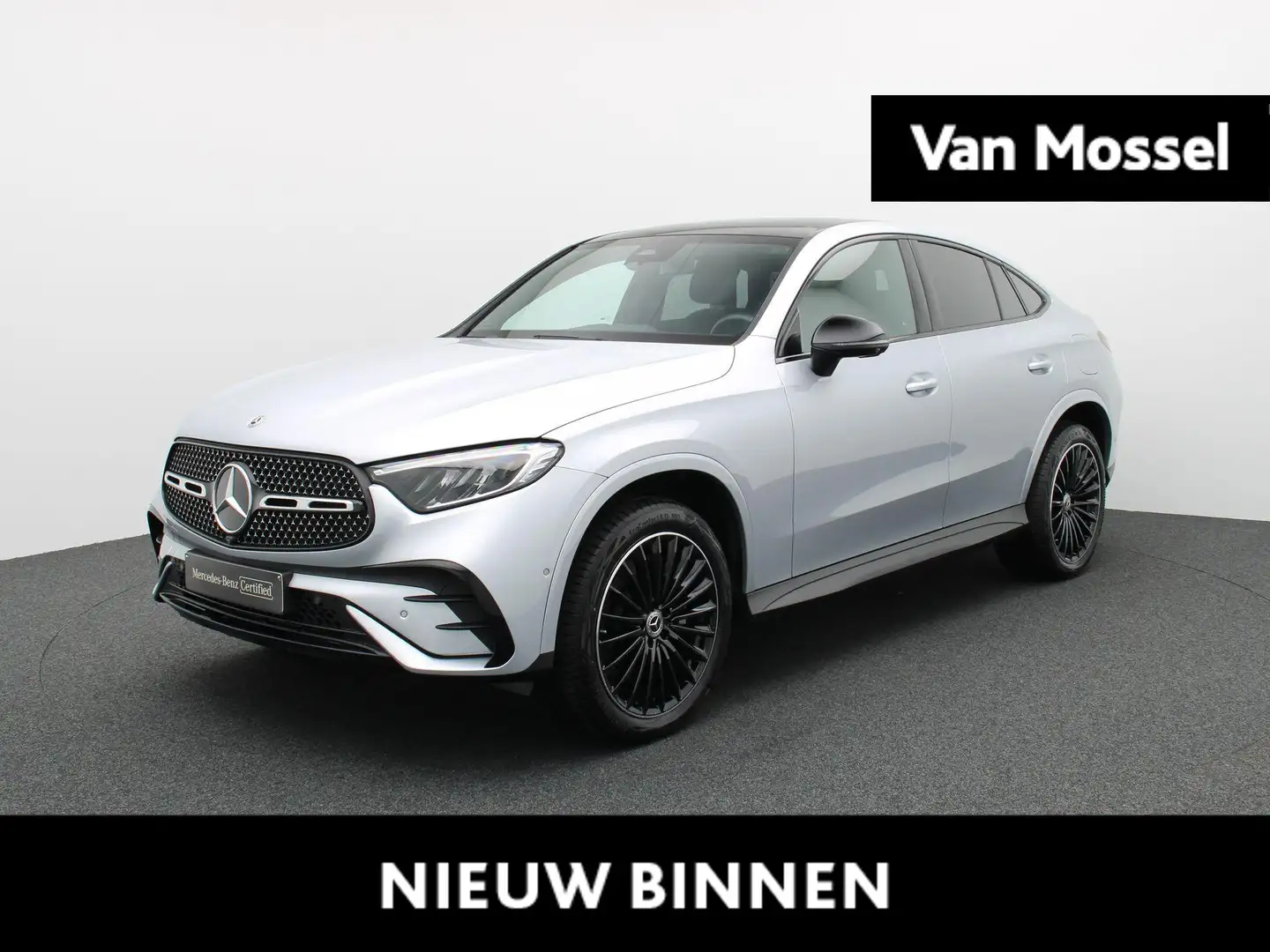 Mercedes-Benz GLC 300 Coupé e AMG LINE + PANO DAK + CARPLAY + TREKHAAK + Silber - 1