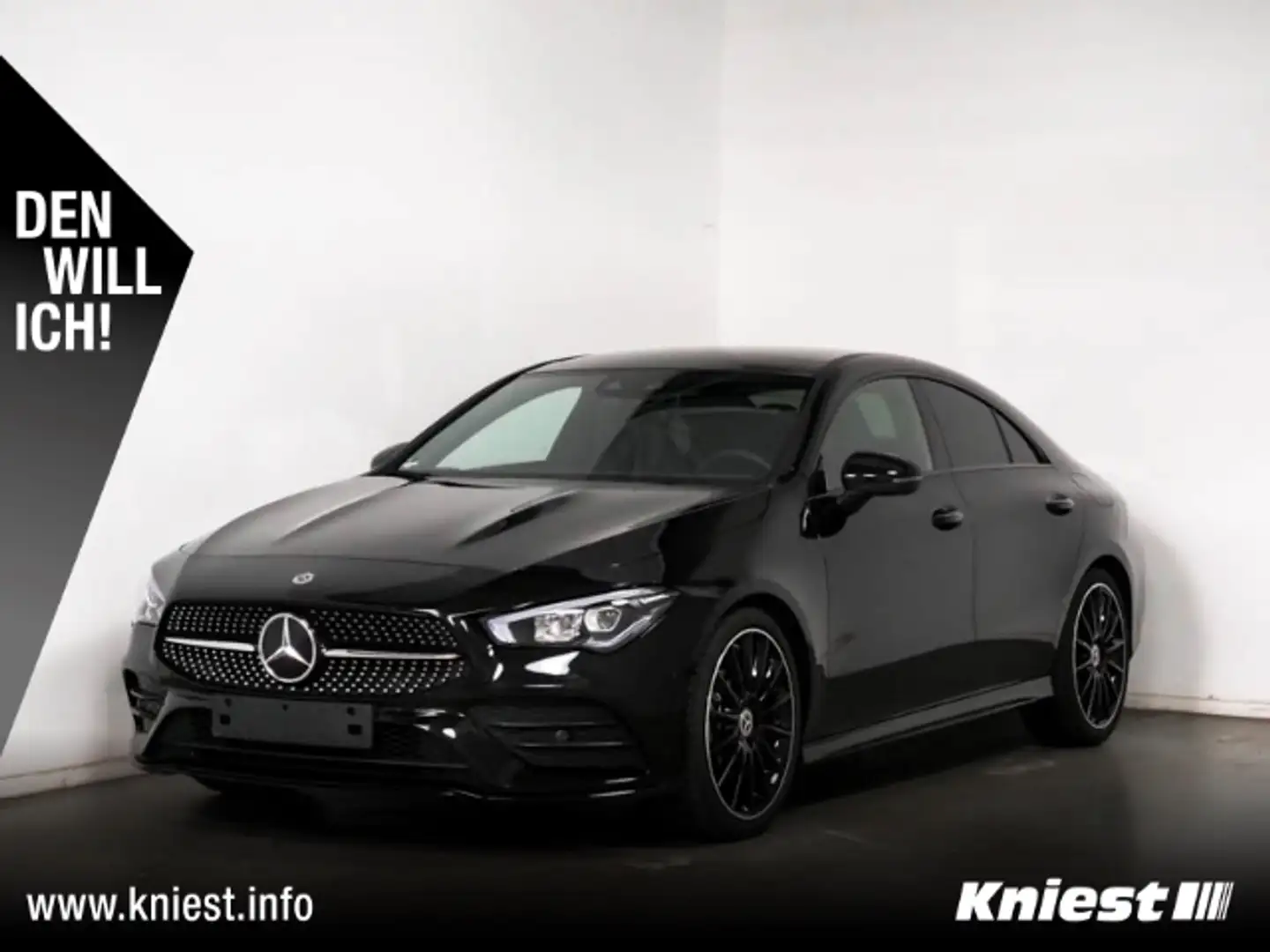 Mercedes-Benz CLA 180 AMG Night+Pano+LED+Kamera+Leder+Energizing-P Fekete - 1