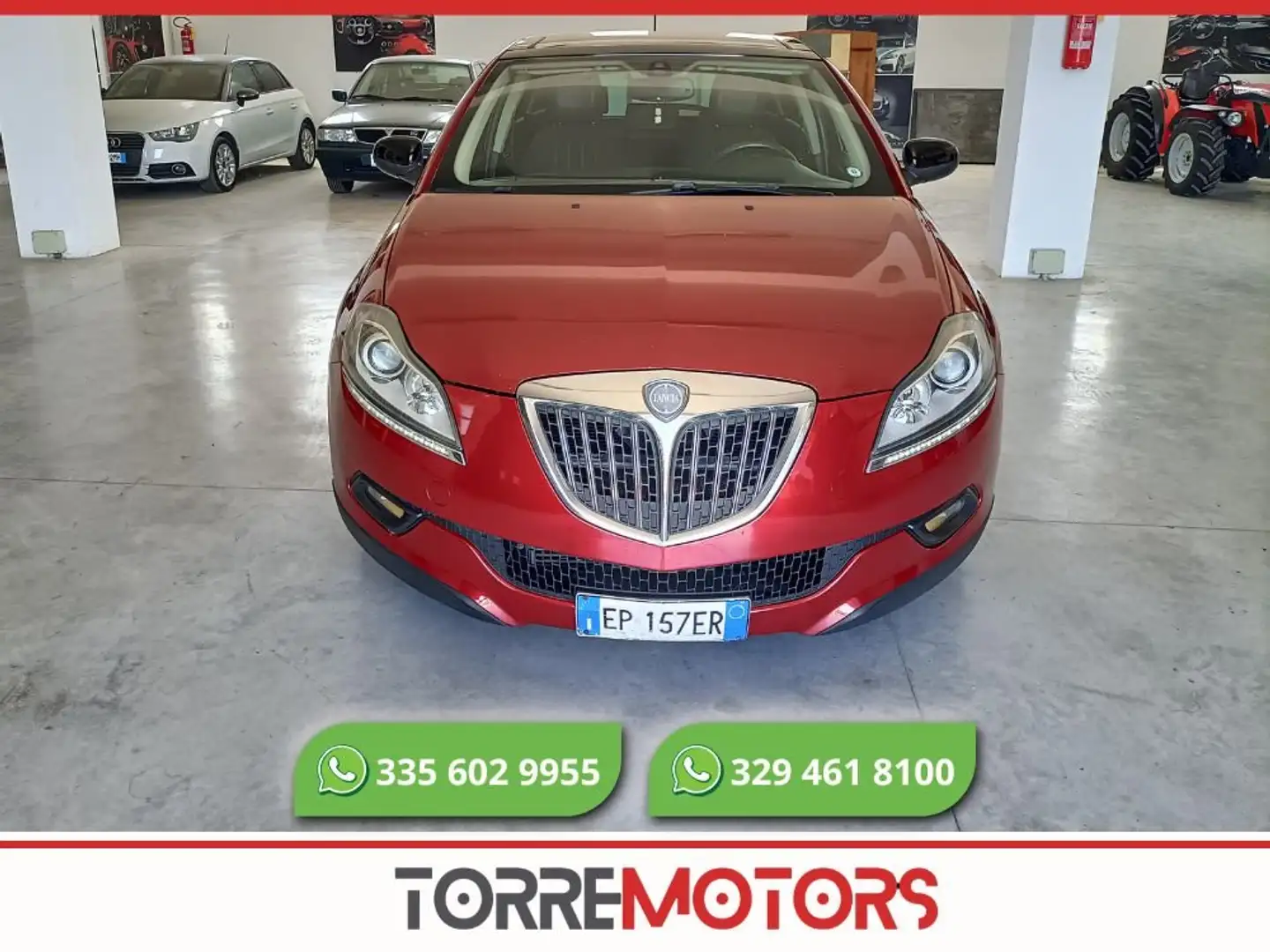 Lancia Delta Delta III 20081.6 mjt Platino120cv selectronic dpf Czerwony - 1