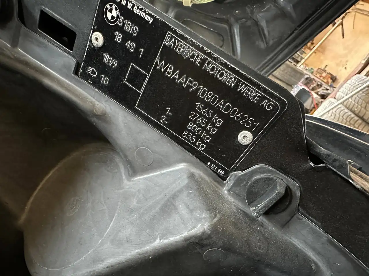 BMW 318is E30 1.Hand, foto 8