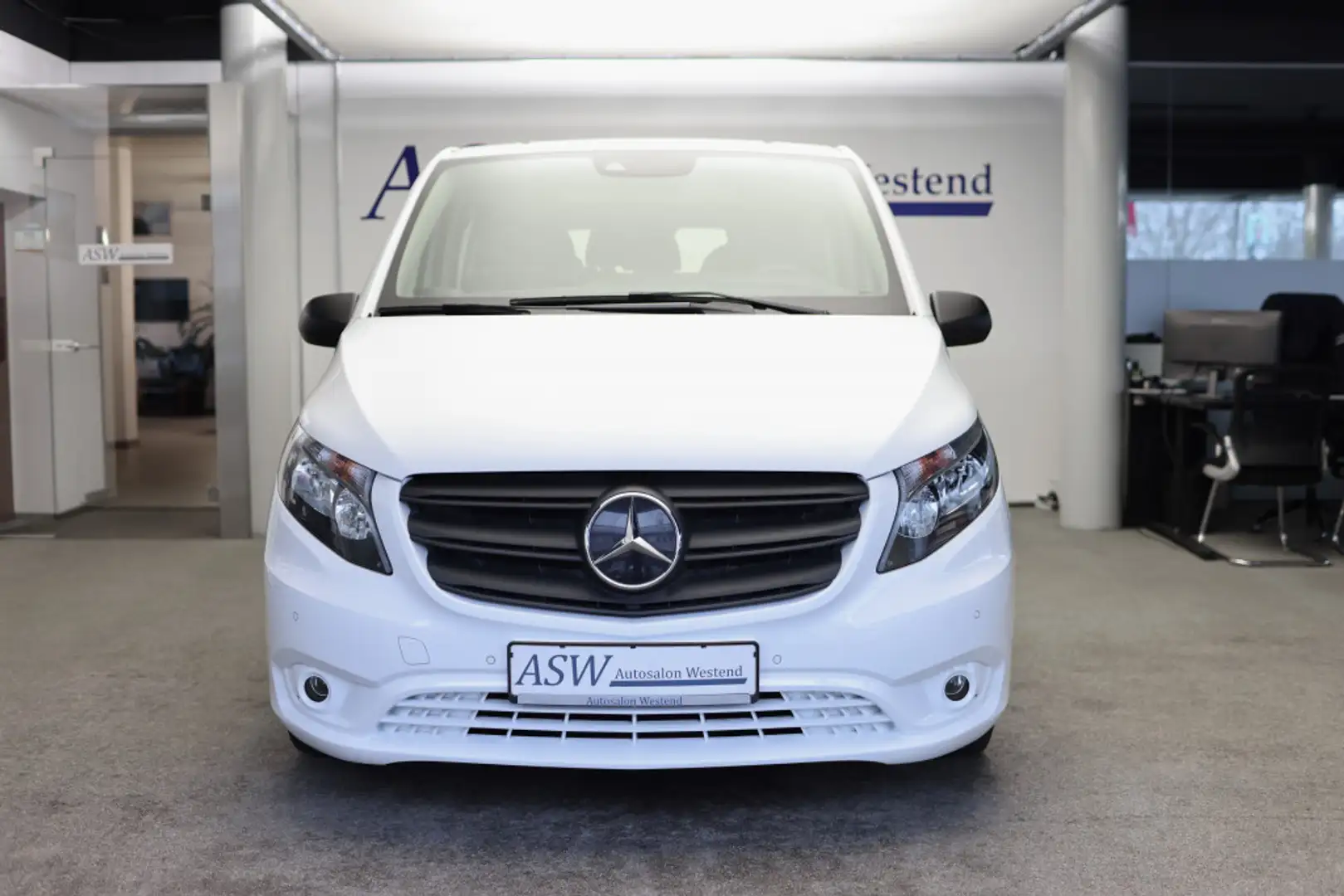Mercedes-Benz Vito 114 CDI MIXTO LANG 6-SITZER   ANHÄNGERKUP. Blanc - 2