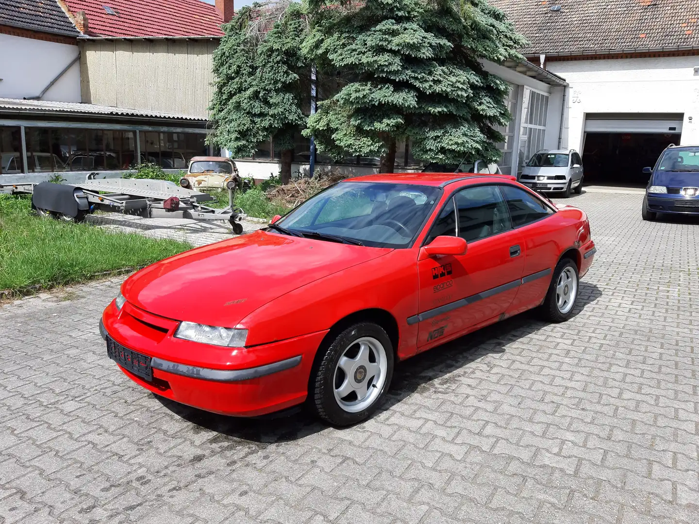 Opel Calibra 2.0i Klima gute Restaurationsbasis ohne Tüv Rot - 1
