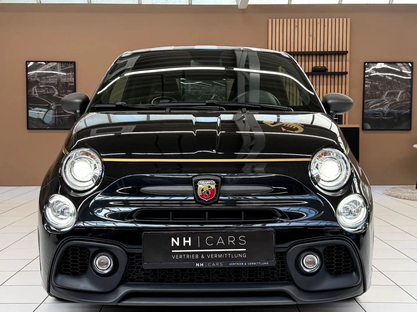 Abarth 500 595 Scorpioneoro Aut. Schwarz - 2
