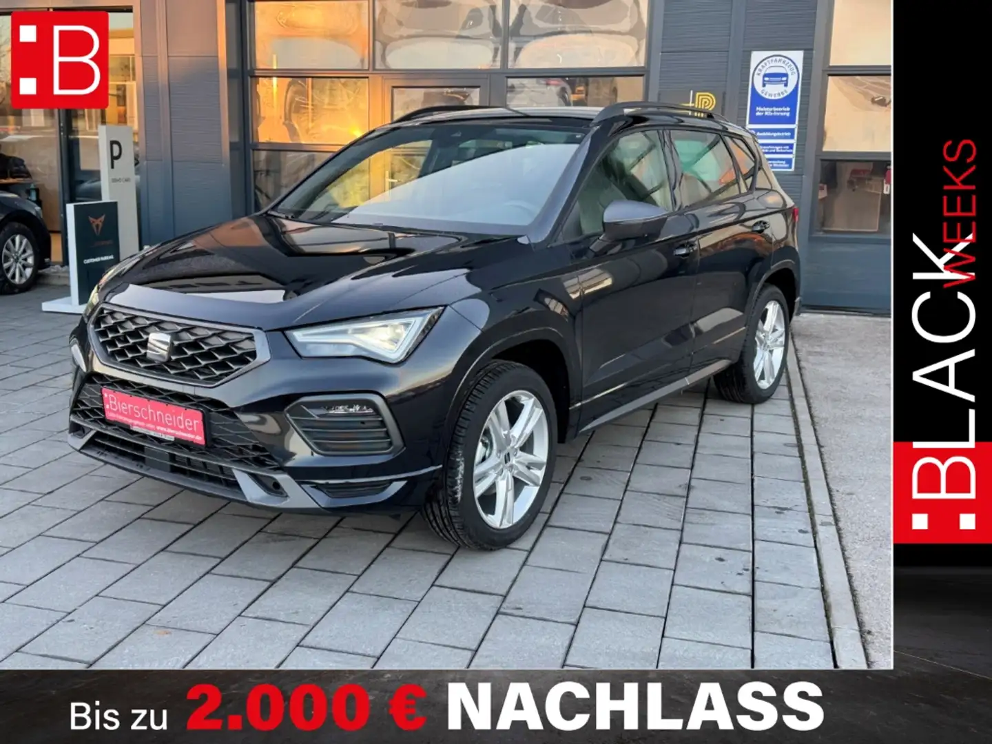 SEAT Ateca 1.5 TSI FR LED NAVI BEATS 18 KAMERA SHZ ACC Schwarz - 1